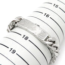 ルイヴィトン LOUIS VUITTON チェーンブレスレット モノグラム M00855 シルバー 真鍮 ブレスレット