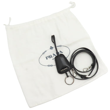 プラダ PRADA パデッド ナッパレザー バッグ 1BA384 ブラック レザー 2WAYバッグ シルバー金具 黒 ハンドバッグ ショルダー 三角ロゴプレート