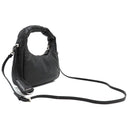 プラダ PRADA パデッド ナッパレザー バッグ 1BA384 ブラック レザー 2WAYバッグ シルバー金具 黒 ハンドバッグ ショルダー 三角ロゴプレート