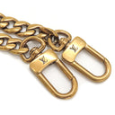 ルイヴィトン LOUIS VUITTON ニューウェーブ ミュルティ ポシェット M56461 ブラック カーフレザー ショルダーバッグ ゴールド金具 LVロゴ 黒 チェーンショルダー