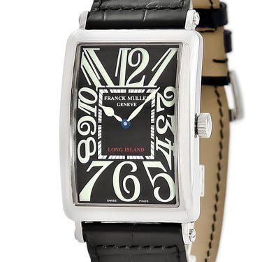 腕時計 フランクミュラー FRANCK MULLER ロングアイランド スペシャルジューン 1150SC 自動巻き メンズ ブラック ビザン数字 日本限定