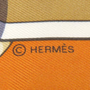 エルメス HERMES ツイリー クレーム×ルー×コライユ シルク スカーフ 【GRAND TRALALA/グラントゥラララ】