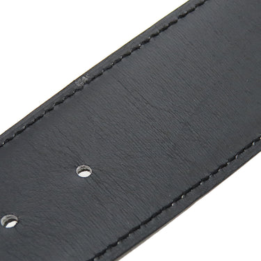 エルメス HERMES コンスタンスH ＃75 ブラック×エタン ボックスカーフ ヴォーエプソン #75 ベルト ゴールド金具 リバーシブル Hバックル 黒 グレー