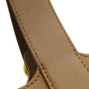 ロエベ LOEWE ペブル バケットバッグ ミニ AANBBBMX01 オーク スムースカーフ 2WAYバッグ ゴールド金具 茶 ハンドバッグ ショルダーバッグ