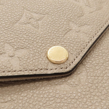 ルイヴィトン LOUIS VUITTON ポシェット フェリシー M68697 トゥルトレール モノグラムアンプラント チェーンウォレット ゴールド金具 ベージュ チェーンショルダー