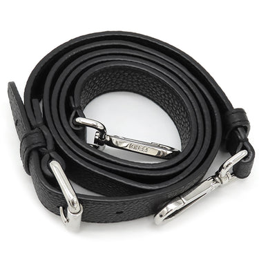 フェンディ FENDI セレリア シエスタ スモール 7VA639 ブラック カーフレザー 2WAYバッグ シルバー金具 黒 ショルダー ハンドバッグ