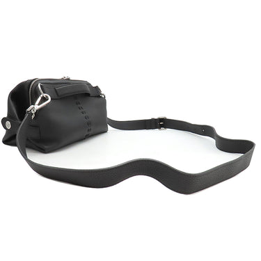 フェンディ FENDI セレリア シエスタ スモール 7VA639 ブラック カーフレザー 2WAYバッグ シルバー金具 黒 ショルダー ハンドバッグ