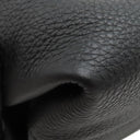 フェンディ FENDI セレリア シエスタ スモール 7VA639 ブラック カーフレザー 2WAYバッグ シルバー金具 黒 ショルダー ハンドバッグ