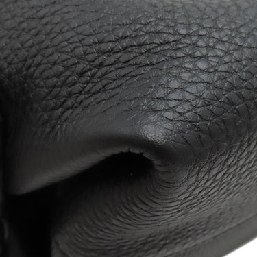 フェンディ FENDI セレリア シエスタ スモール 7VA639 ブラック カーフレザー 2WAYバッグ シルバー金具 黒 ショルダー ハンドバッグ