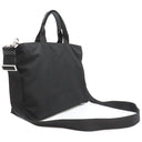 プラダ PRADA VELA 2way トートバッグ 1BG387 ブラック ナイロン 2WAYバッグ シルバー金具 黒 ショルダー