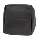 ジルサンダー Jil Sander ダンプリング ドローストリング ブラック レザー ショルダーバッグ Dumplin 黒 巾着