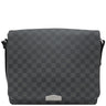 ルイヴィトン LOUIS VUITTON ディストリクト MM N40350 ダミエグラフィット ダミエグラフィットキャンバス ショルダーバッグ シルバー金具 黒 グレー