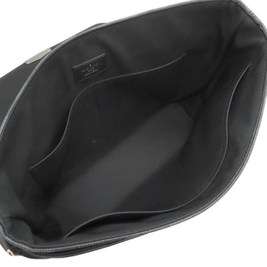 ルイヴィトン LOUIS VUITTON ディストリクト MM N40350 ダミエグラフィット ダミエグラフィットキャンバス ショルダーバッグ シルバー金具 黒 グレー