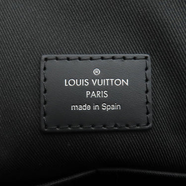 ルイヴィトン LOUIS VUITTON ディストリクト MM N40350 ダミエグラフィット ダミエグラフィットキャンバス ショルダーバッグ シルバー金具 黒 グレー