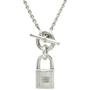 エルメス HERMES アミュレット ケリー カデナ シルバー シルバー925 ネックレス 鍵モチーフ AG925 SV925