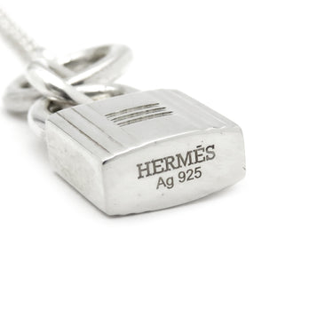 エルメス HERMES アミュレット ケリー カデナ シルバー シルバー925 ネックレス 鍵モチーフ AG925 SV925