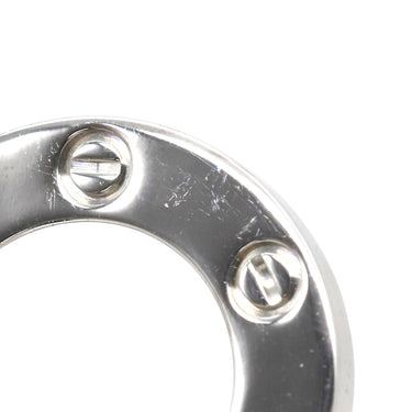 カルティエ Cartier ラブ サークル ダイヤ B6038100 ホワイトゴールド K18WG ブレスレット 750 18K WG 2Pダイヤ