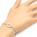 カルティエ Cartier ラブ サークル ダイヤ B6038100 ホワイトゴールド K18WG ブレスレット 750 18K WG 2Pダイヤ