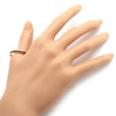 ブシュロン BOUCHERON キャトル クラシック ハーフ JAL00175 ピンクゴールドXブラウン K18PG ブラウンPVD #67(JP27) リング 指輪 ローズゴールド 18K 750 18金 26号