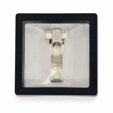 ハリーウィンストン Harry Winston 純正 シルバー K18WG 腕時計パーツ バックル 16ｍｍ幅対応 K18WG無垢 パーツ 替え 予備 スペア ホワイトゴールド