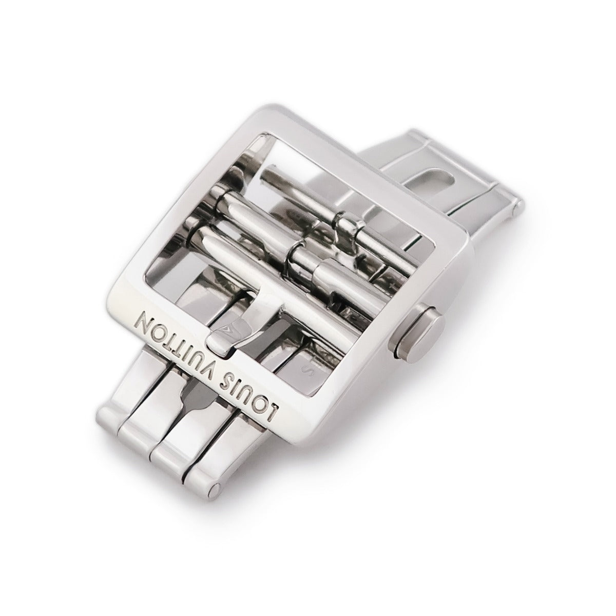 ルイヴィトン LOUIS VUITTON 純正 シルバー ステンレススチール 腕時計