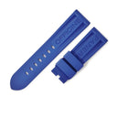 パネライ PANERAI 純正 ルミノール用 ラバーバンド ブルー ラバー 腕時計パーツ 未使用 替え ベルト ストラップ 尾錠用 予備 交換 スペア 24ｍｍ ブルー 青