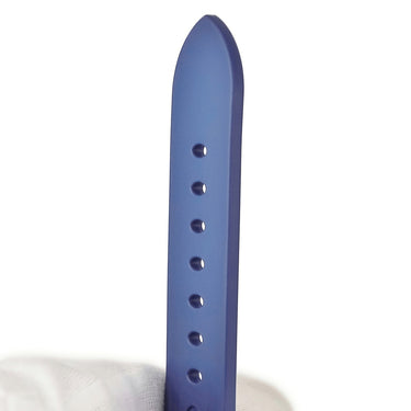 パネライ PANERAI 純正 ルミノール用 ラバーバンド ブルー ラバー 腕時計パーツ 未使用 替え ベルト ストラップ 尾錠用 予備 交換 スペア 24ｍｍ ブルー 青