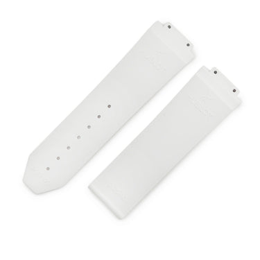 ウブロ HUBLOT 純正 ビッグバン 301用 ラバーバンド ホワイト ラバー 腕時計パーツ 未使用 替え ベルト ストラップ 予備 交換 スペア 部品 25mm ホワイト 白