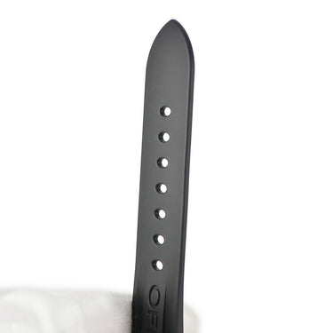 パネライ PANERAI 純正 ルミノール用 ラバーバンド ブラック ラバー 腕時計パーツ 未使用 替え ベルト ストラップ バックル用 予備 交換 スペア 24ｍｍ ブラック