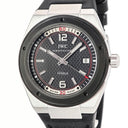 腕時計 IWC IWC インヂュニア オートマチック IW323401 自動巻き メンズ ブラック デイト シースルーバック