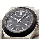 腕時計 IWC IWC インヂュニア オートマチック IW323401 自動巻き メンズ ブラック デイト シースルーバック