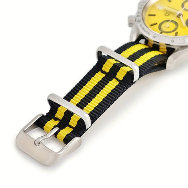 腕時計 オメガ OMEGA スピードマスター デイト ミハエル シューマッハ 1stモデル 3511.12 自動巻き メンズ イエロー クロノグラフ