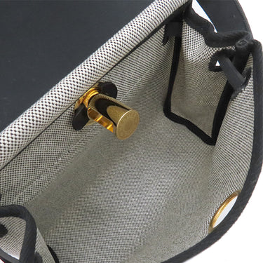 エルメス HERMES エールバッグジップ ミニ 20 ルトゥルネ ブラック×エクリュ トワルアッシュ ヴァッシュハンター ショルダーバッグ ゴールド金具 新品 未使用 トワルH