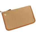 エルメス HERMES エールバッグジップPM 31 チャイ×フォーブ トワルミリタリー ヴァッシュハンター 2WAYバッグ ゴールド金具 茶 トワルミリテール