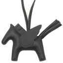 エルメス HERMES ロデオPM ペガサス ブラック アニューミロ バッグチャーム 黒 ソーブラック