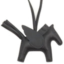 エルメス HERMES ロデオPM ペガサス ブラック アニューミロ バッグチャーム 黒 ソーブラック