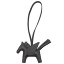 エルメス HERMES ロデオPM ペガサス ブラック アニューミロ バッグチャーム 黒 ソーブラック