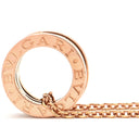 ブルガリ BVLGARI ビーゼロワン レジェンド ネックレス 356118 ピンクゴールドXブラック K18PG セラミック ネックレス B-zero1 ペンダント 18K 750PG 黒