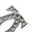 カルティエ Cartier C2 2Cチャーム ダイヤ ホワイトゴールド K18WG ダイヤモンド ペンダントトップ Cドゥ ネックレストップ 750 18K 18金