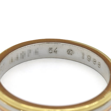 カルティエ Cartier ルイ カルティエ ヴァンドーム ホワイトゴールドXイエローゴールドXピンクゴールド K18WG K18YG K18PG #54(JP14) リング 指輪 スリーカラー 13.5号