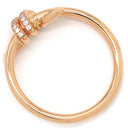 ティファニー Tiffany & Co ノット ダイヤリング 69346855 イエローゴールド K18PG ダイヤモンド リング 指輪 750AU K18 PG イエローゴールド ダイヤモンド 12号
