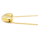 ティファニー Tiffany & Co ビーン デザイン ペンダント イエローゴールド K18YG ネックレス 750YG 18金 エルサペレッティ