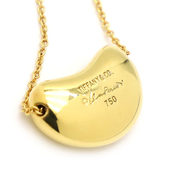 ティファニー Tiffany & Co ビーン デザイン ペンダント イエローゴールド K18YG ネックレス 750YG 18金 エルサペレッティ