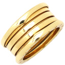 ブルガリ BVLGARI ビーゼロワン B-zero1 3バンドリング イエローゴールド K18YG #57(JP17) リング 指輪 750 18金 YG 17号