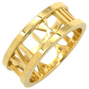 ティファニー Tiffany & Co アトラス オープンリング イエローゴールド K18YG リング 指輪 T&Co. 9号