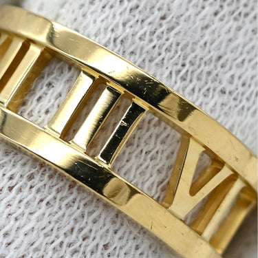 ティファニー Tiffany & Co アトラス オープンリング イエローゴールド K18YG リング 指輪 T&Co. 9号