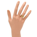 ティファニー Tiffany & Co アトラス オープンリング イエローゴールド K18YG リング 指輪 T&Co. 9号