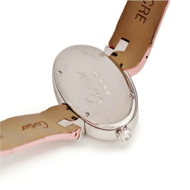 腕時計 カルティエ Cartier デリス ドゥ カルティエ SM WG800014 クオーツ レディース K18WG無垢 純正ダイヤ ローマン オーバル