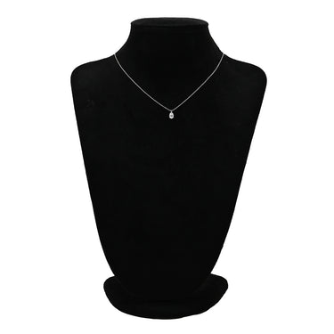 ハリーウィンストン Harry Winston ソリティア PIDPPS007SI プラチナシルバー Pt950 ダイヤモンド ネックレス ペアシェイプカット