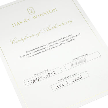 ハリーウィンストン Harry Winston ソリティア PIDPPS007SI プラチナシルバー Pt950 ダイヤモンド ネックレス ペアシェイプカット